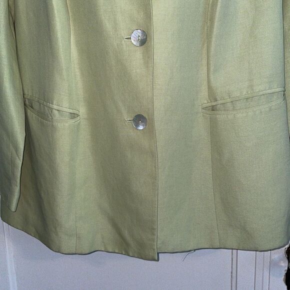 Casual Corner Woman light green blazer/jacket - Picture 3 of 11